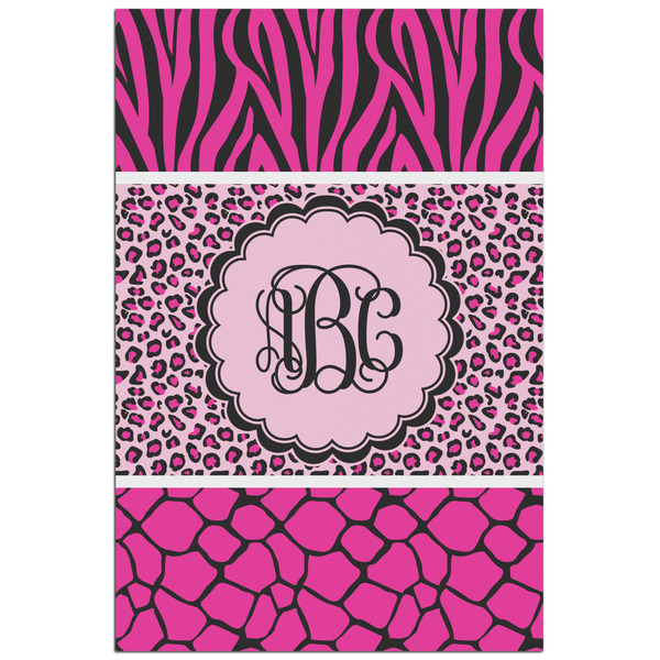 Custom Triple Animal Print Poster - Matte - 24x36 (Personalized)