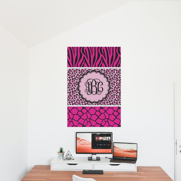Triple Animal Print 24x36 - Matte Poster - On the Wall