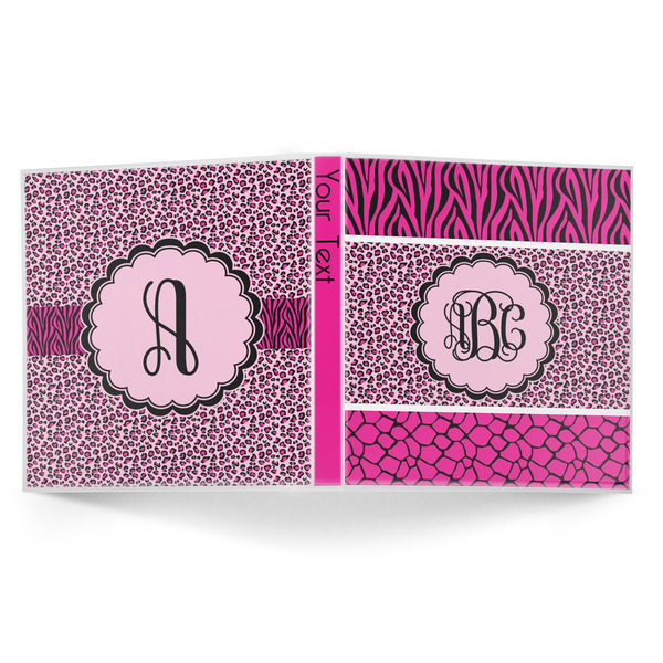 Triple Animal Print 3-Ring Binder Approval- 1in