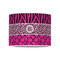 Triple Animal Print 8" Drum Lampshade - FRONT (Poly Film)