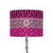 Triple Animal Print 8" Drum Lamp Shade - Fabric (Personalized)