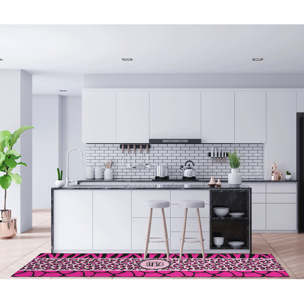 Triple Animal Print Area Rug Sizes