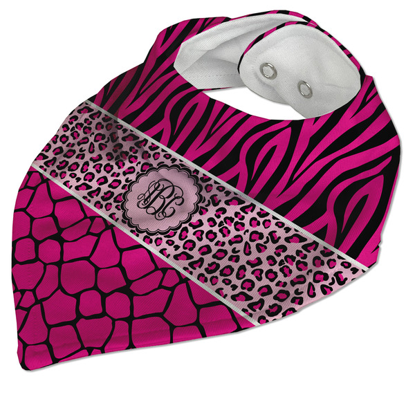 Triple Animal Print Bandana Closed