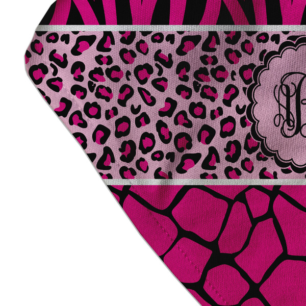 Triple Animal Print Bandana Detail