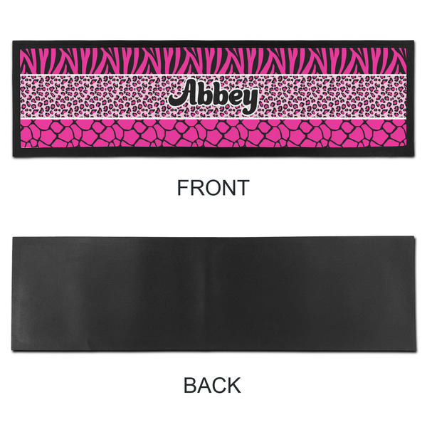 Triple Animal Print Bar Mat - Large - APPROVAL