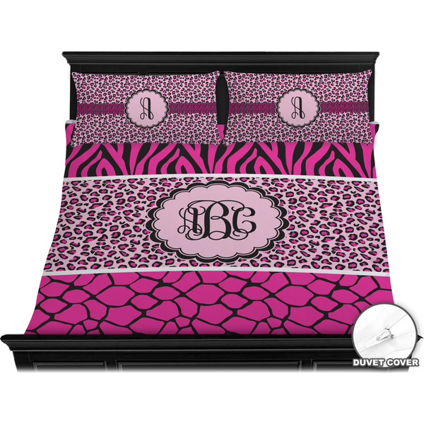 Triple Animal Print Bedding Set (King) - Duvet