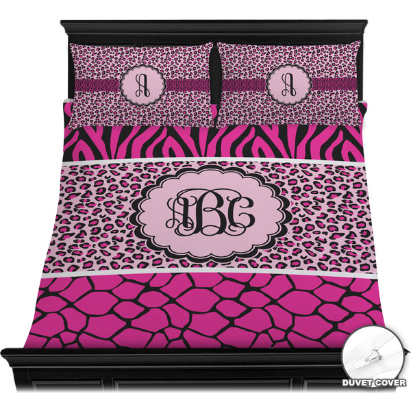 Triple Animal Print Bedding Set (Queen) - Duvet