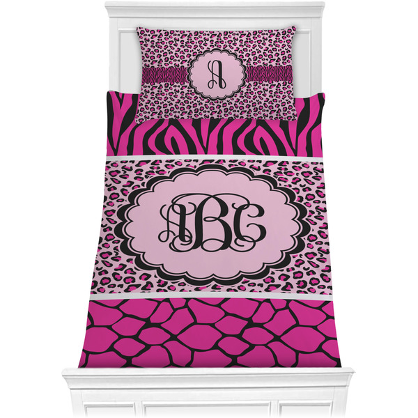 Triple Animal Print Bedding Set (Twin)