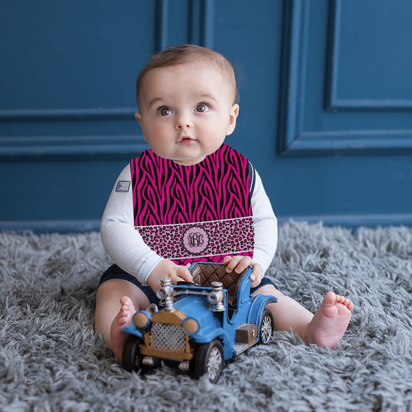 Triple Animal Print Bib Lifestyle Boy
