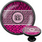 Triple Animal Print Cabinet Knob (Black) (Personalized)