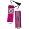 Triple Animal Print Bookmark with tassel - Front and Back