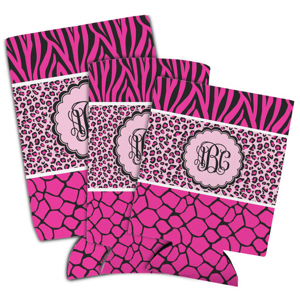 Triple Animal Print Can Coolers - PARENT/MAIN