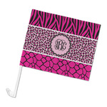 Triple Animal Print Car Flag - Large (Personalized)