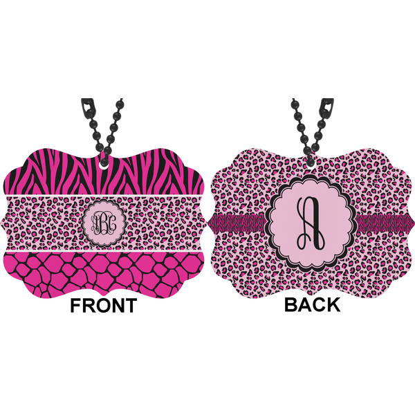 Triple Animal Print Car Ornament (Approval)