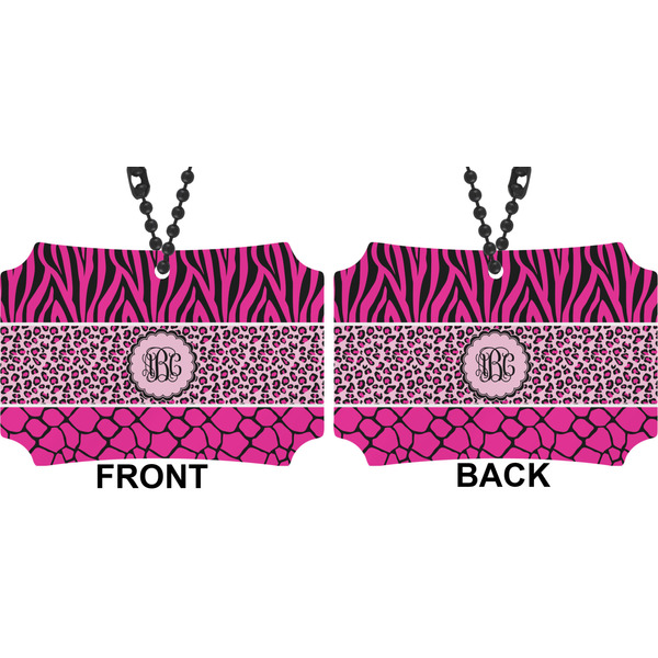 Triple Animal Print Car Ornament - Berlin (Approval)