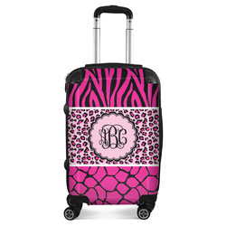 Triple Animal Print Suitcase - 20" Carry On (Personalized)