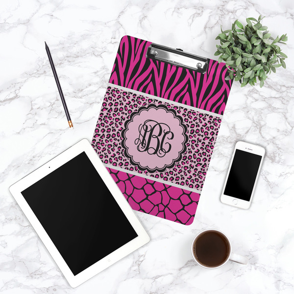 Triple Animal Print Clipboard - Lifestyle Photo
