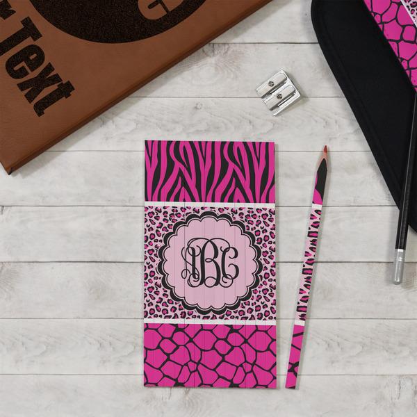 Triple Animal Print Colored Pencils - In Context