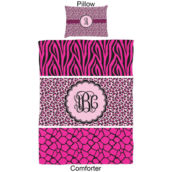 Triple Animal Print Comforter Set - Twin - Approval