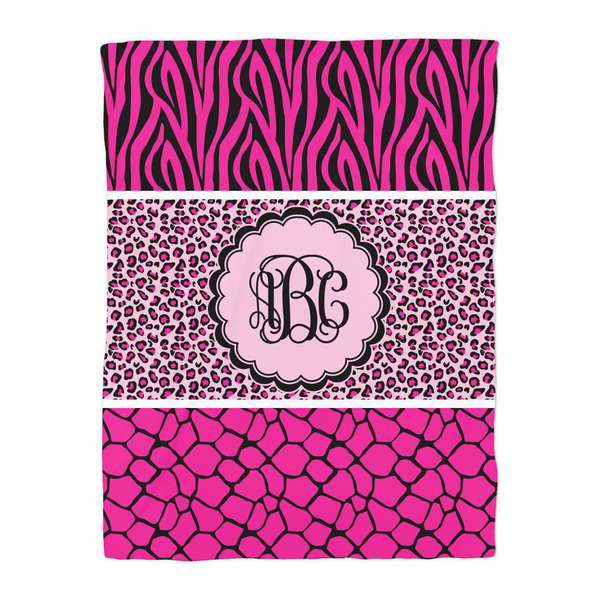 Triple Animal Print Comforter - Twin - Front