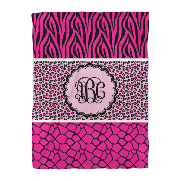 Triple Animal Print Comforter - Twin XL - Front