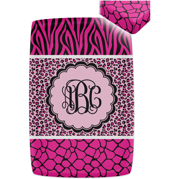 Triple Animal Print Crib Fitted Sheet - Apvl