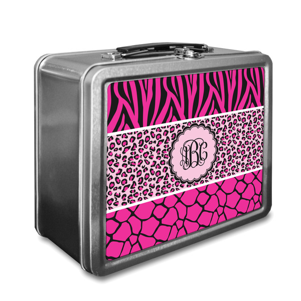 Custom Triple Animal Print Lunch Box (Personalized)