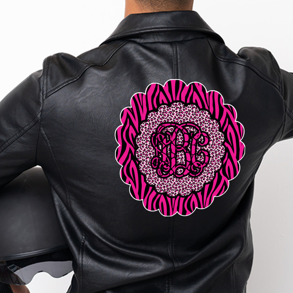 Triple Animal Print Custom Shape Iron On Patches - XXXL - APPROVAL