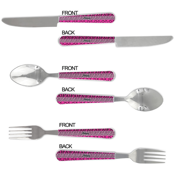 Triple Animal Print Cutlery Set - APPROVAL
