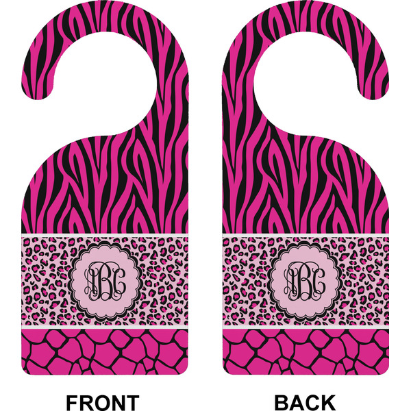 Triple Animal Print Door Hanger (Approval)