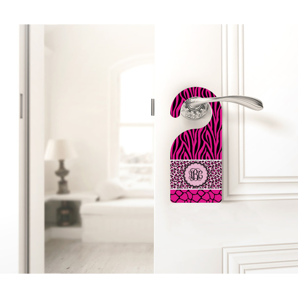 Triple Animal Print Door Hanger - LIFESTYLE