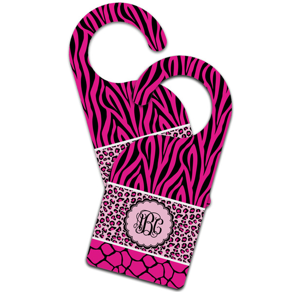 Triple Animal Print Door Hanger - MAIN