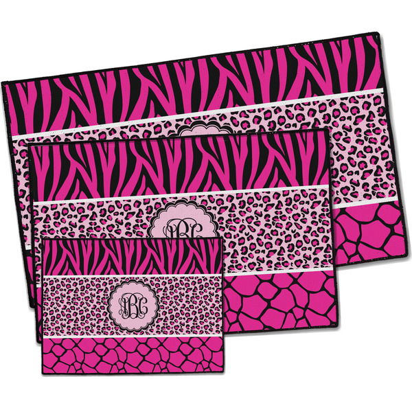 Triple Animal Print Door Mats - PARENT MAIN