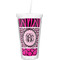 Triple Animal Print Double Wall Tumbler with Straw (Personalized)