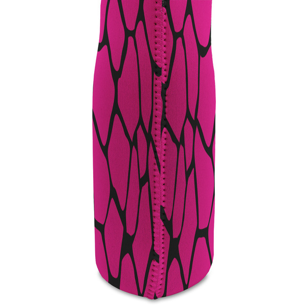 Triple Animal Print Double Wine Tote - DETAIL 2 (new)