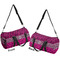 Triple Animal Print Duffle bag large front and back sides