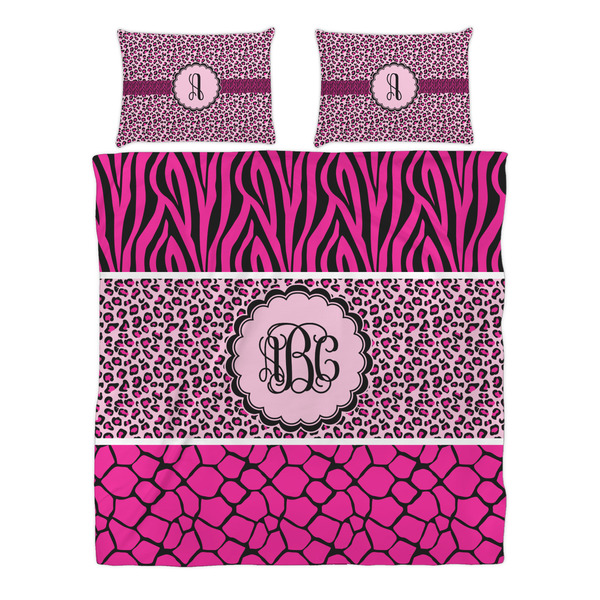 Triple Animal Print Duvet cover Set - Queen - Alt Approval