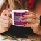 Triple Animal Print Double Shot Espresso Cup - Single (Personalized)