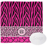 Triple Animal Print Washcloth (Personalized)
