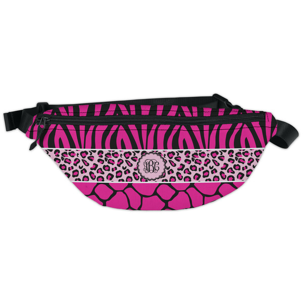 Custom Triple Animal Print Fanny Pack - Classic Style (Personalized)