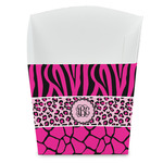 Triple Animal Print French Fry Favor Boxes (Personalized)