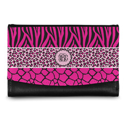 Triple Animal Print Genuine Leather Women's Wallet - Small (Personalized)