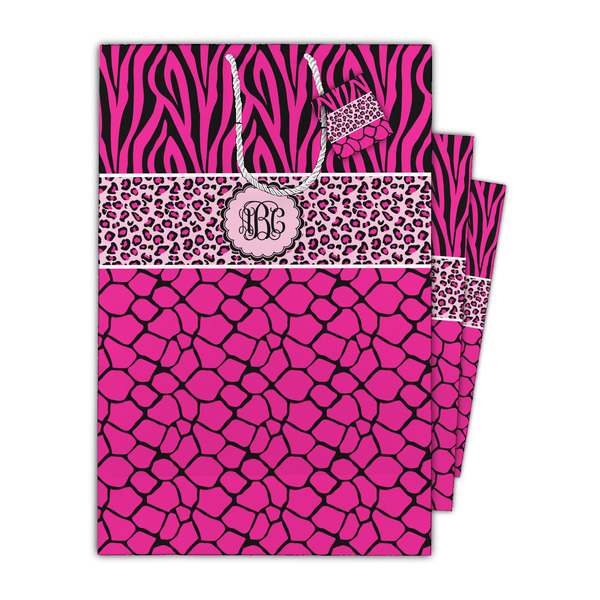 Triple Animal Print Gift Bags - Parent/Main
