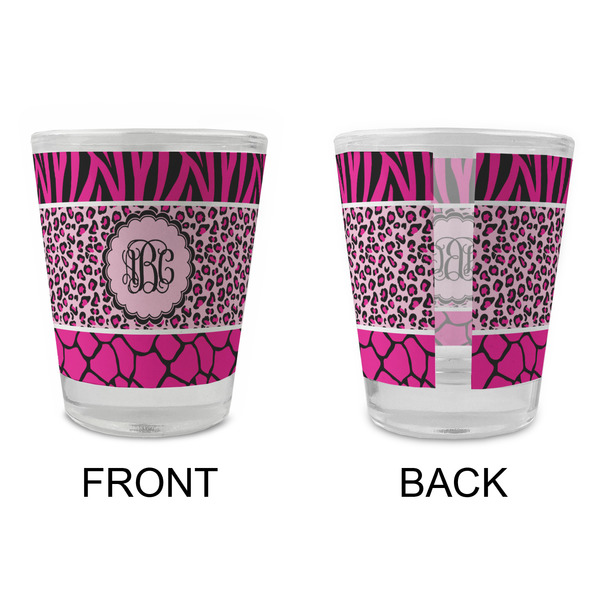 Triple Animal Print Glass Shot Glass - Standard - APPROVAL