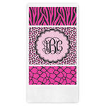 Triple Animal Print Guest Towels - Full Color (Personalized)