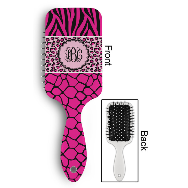 Triple Animal Print Hair Brush - Approval