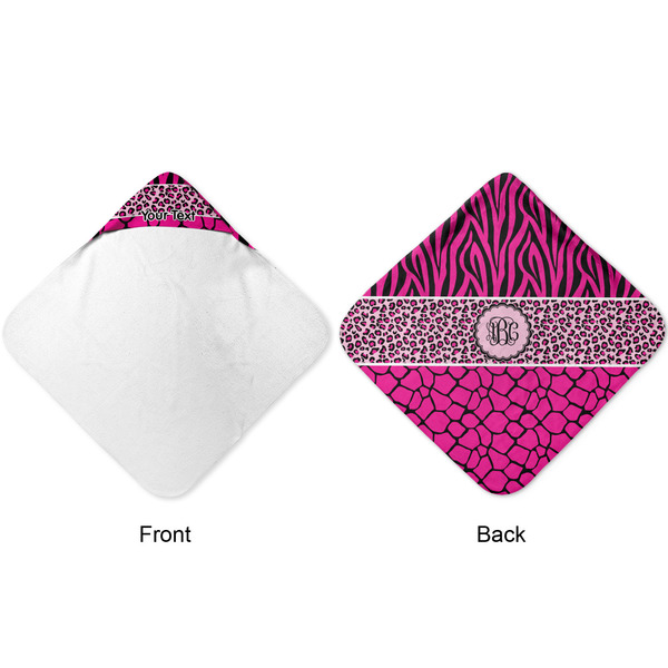 Triple Animal Print Hooded Baby Towel- Approval