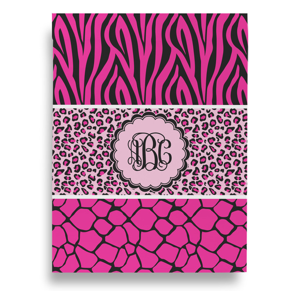 Triple Animal Print House Flags - Single Sided - FRONT