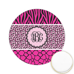 Triple Animal Print Printed Cookie Topper - 2.15" (Personalized)