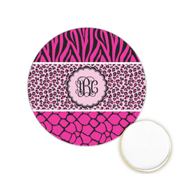 Triple Animal Print Printed Cookie Topper - 1.25" (Personalized)